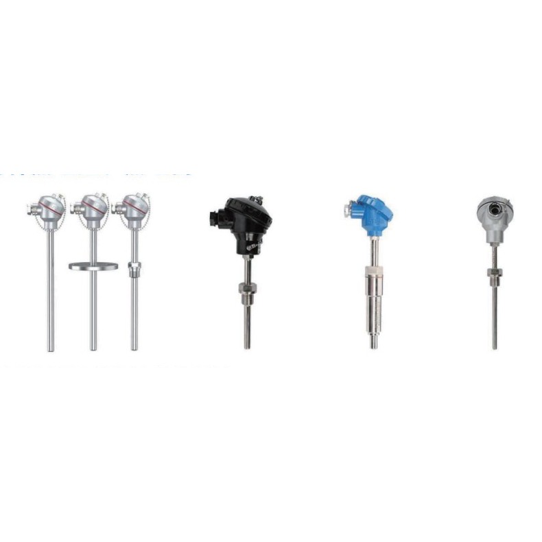 Industrial RTDs & Thermocouples (Armored, Types S / K / E) — product photo